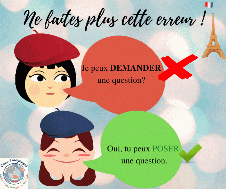 74 francais poser question